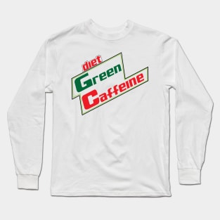 Verb is a Noun - Diet Green Caffeine Long Sleeve T-Shirt